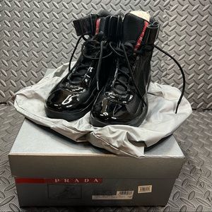 PRADA / Vernice Bike sneaker